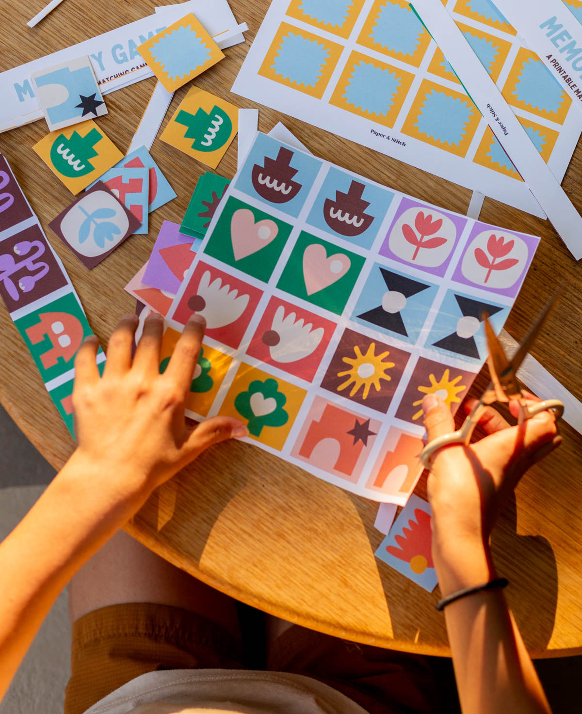 Kids Memory Game (printable)
