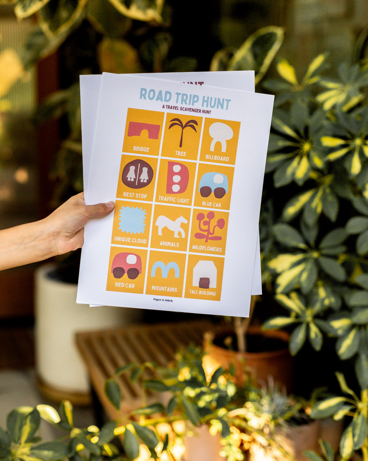 Scavenger Hunt Printable (Set of 3)