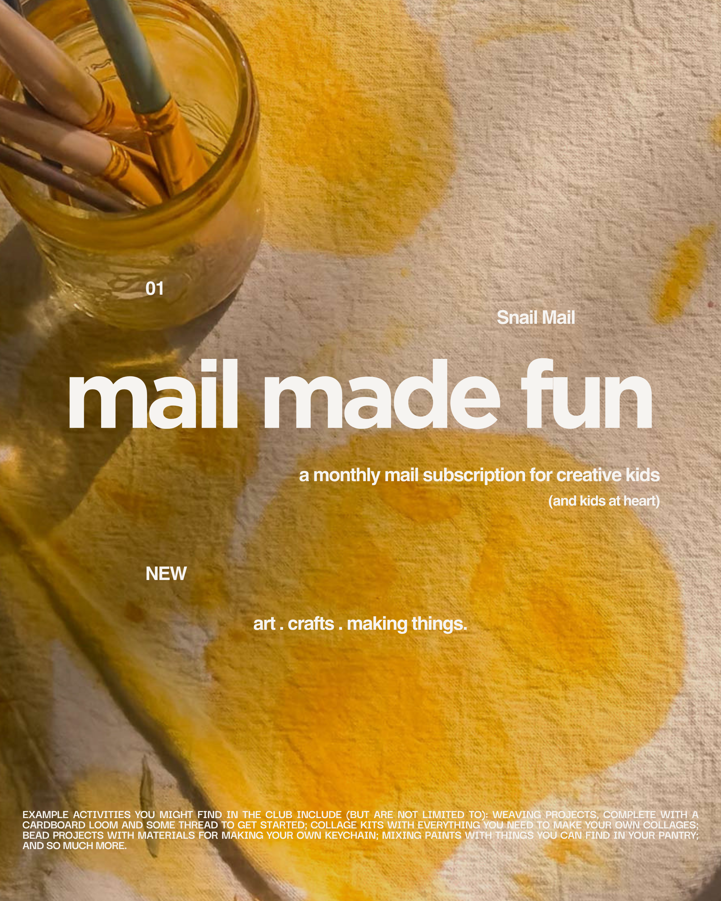 Mail Made Fun Kids Project of the Month Club