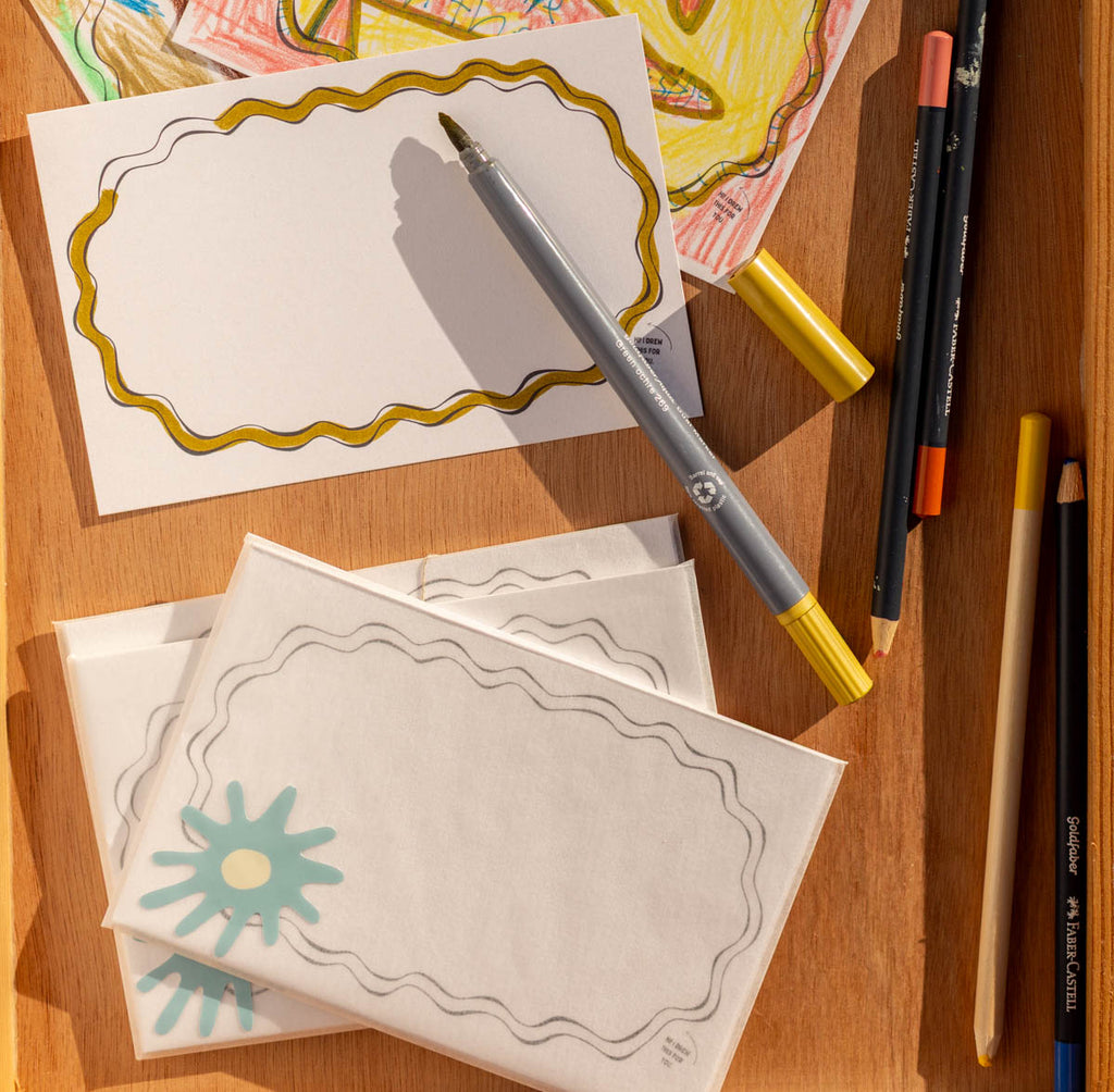 Draw Your Own Postcards Set