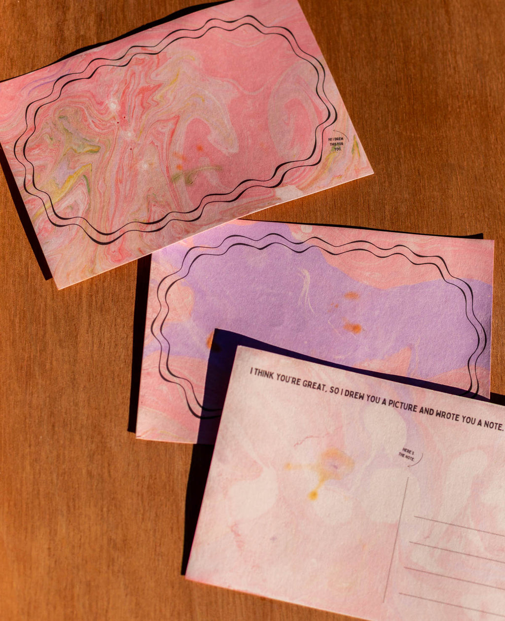 Draw Your Own Postcards Set