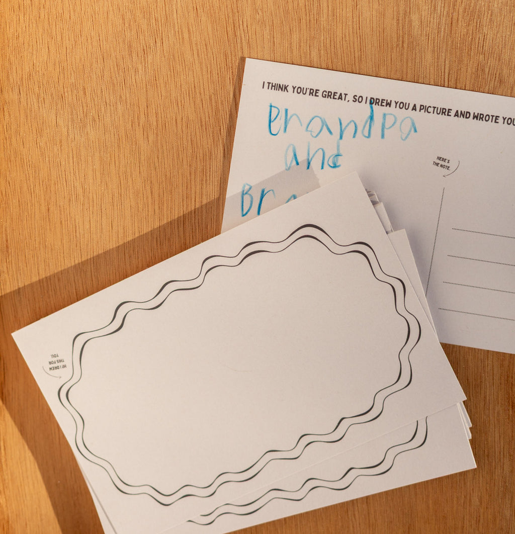 Draw Your Own Postcards Set